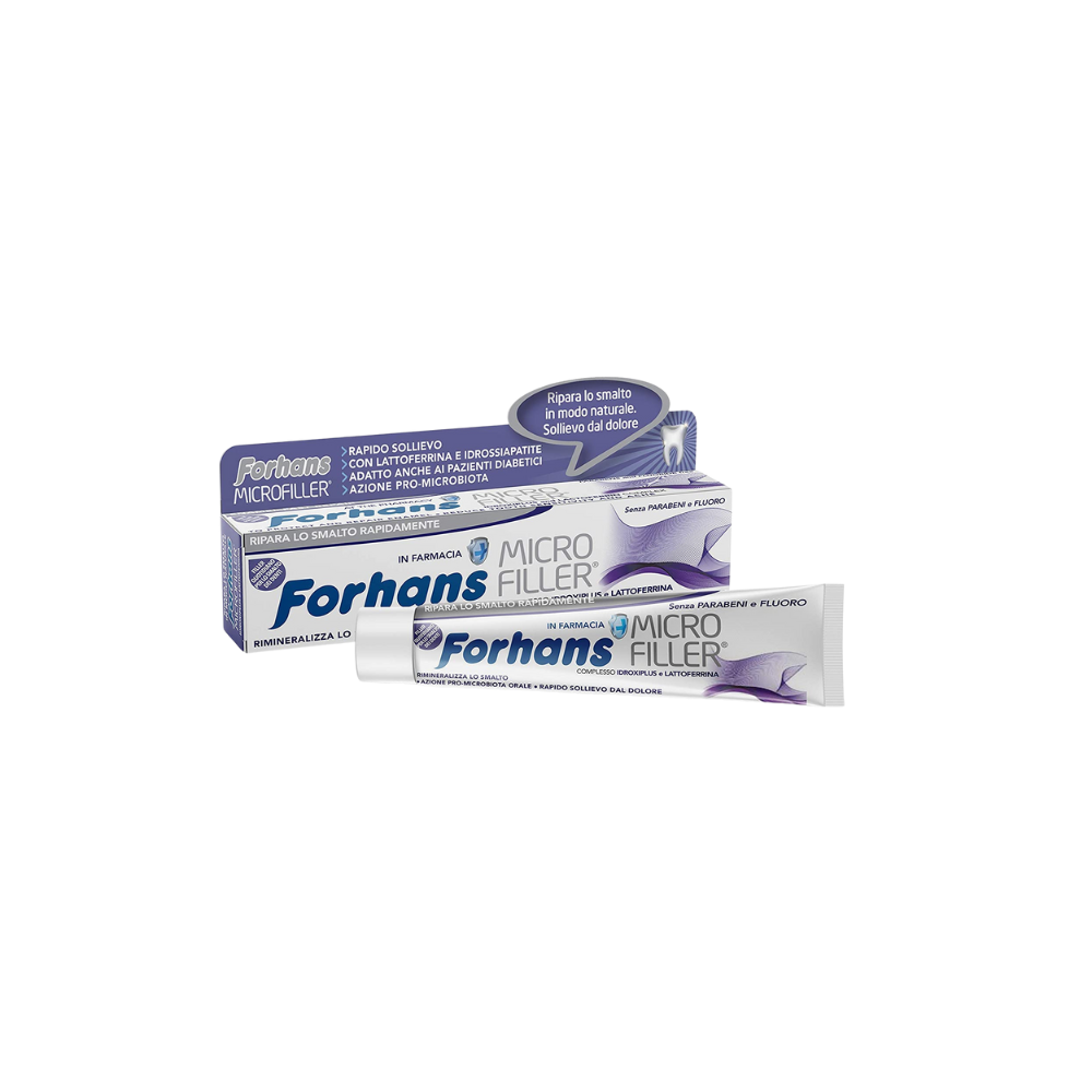 dentifricio microfiller remineralizzante e protettore 75 ml